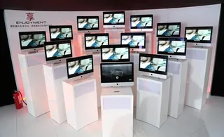 捷豹展厅苹果显示图片