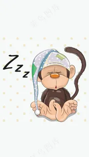 卡通动物猴子 卡通动物猴子