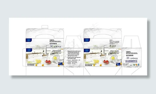 钻石碗四件套设计图片