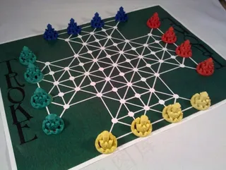 键盘游戏作品和板的3D打印和活动