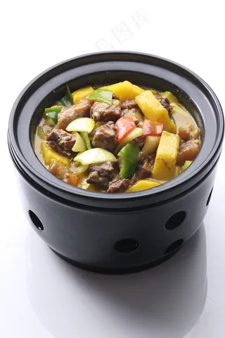 咖喱牛腩煲图片