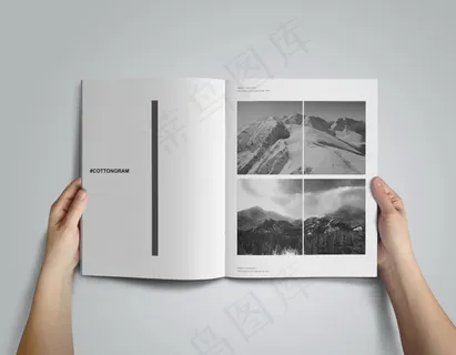 旅行画册样机 旅行画册样机