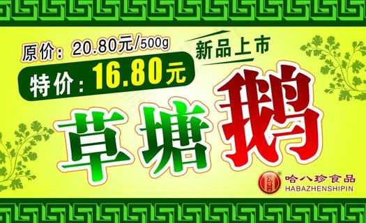 草塘鹅海报图片