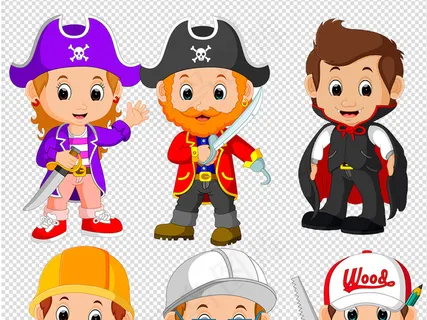 各行业商务人群卡通小人免扣PNG元... 各行业商务人群卡通小人免扣PNG元...