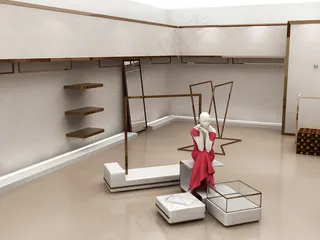 女装专卖店效果图图片