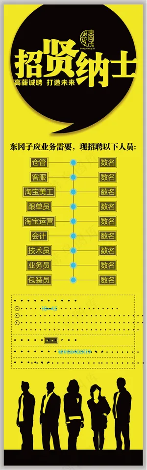 招聘易拉宝 招聘易拉宝