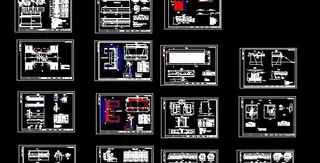 全套13m跨径桥梁钢结构设计图