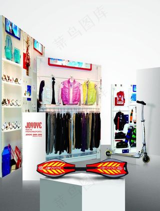 服装陈列图片