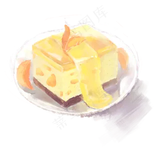芒果慕斯蛋糕蛋糕甜品生日蛋糕牛芒果慕斯蛋糕蛋糕甜品生日蛋糕牛