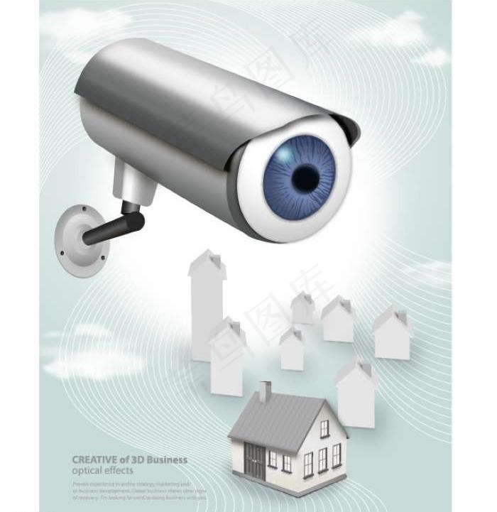 摄像头眼镜背景图片