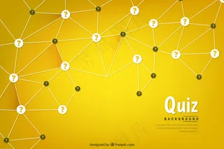 黄色背景矢量图