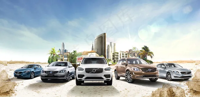 沃尔沃劳动节画面图片