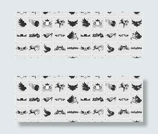 各种翅膀元素矢量图图片