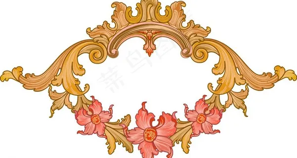 欧式花边图片