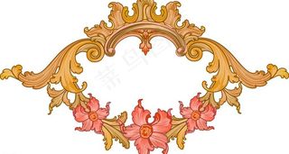 欧式花边图片