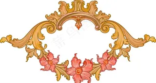 欧式花边图片
