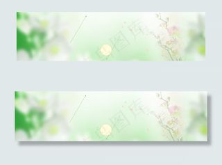 清明节电商小清新背景