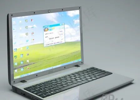 3D笔记本模型 3D笔记本模型