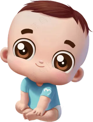 超可爱小男孩素材