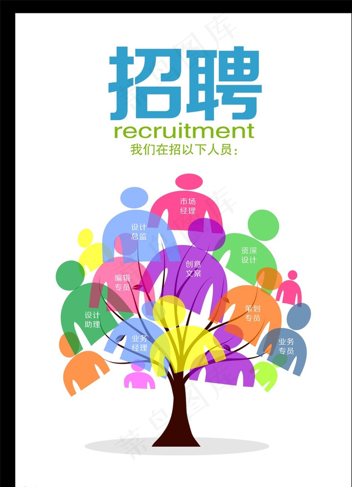 招聘图片cdr矢量模版下载
