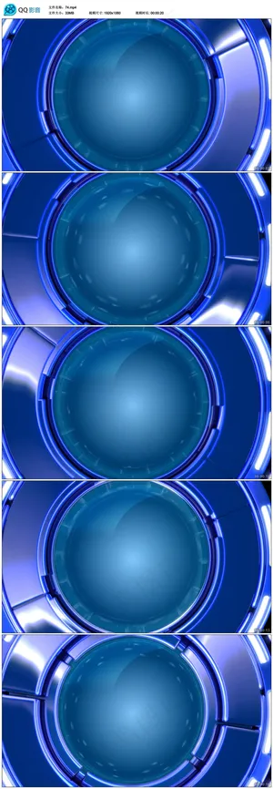 蓝色科商务视频素材