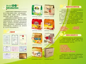 鸡蛋三折页 简介 PSD 源文件