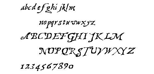 Treasure 英文字体下载