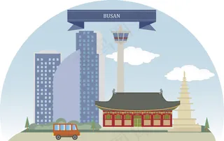 东京城市剪影矢量素材