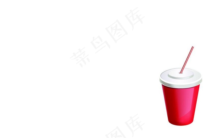 可乐杯（分层素材）图片eps,ai矢量模版下载