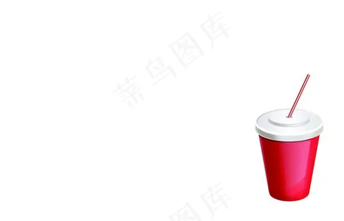 可乐杯（分层素材）图片