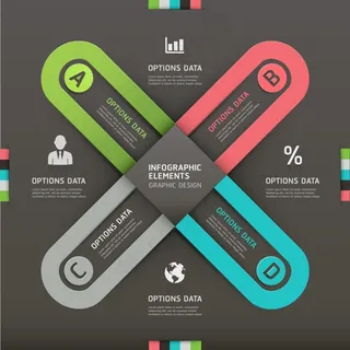 ppt商务图标数字序列