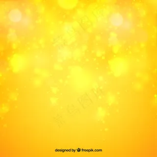 黄色背景矢量图