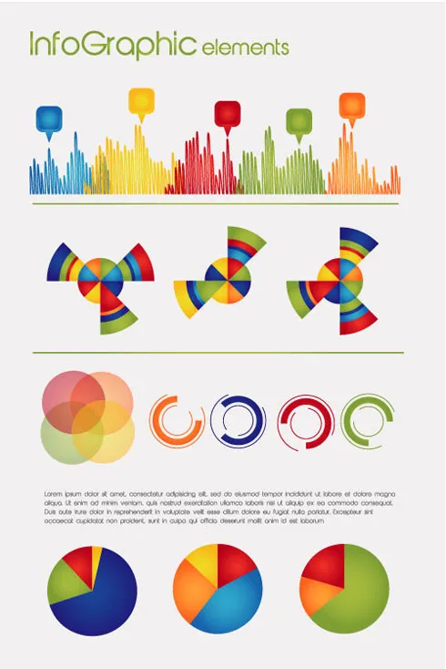 一轮商业数据向量eps,ai矢量模版下载