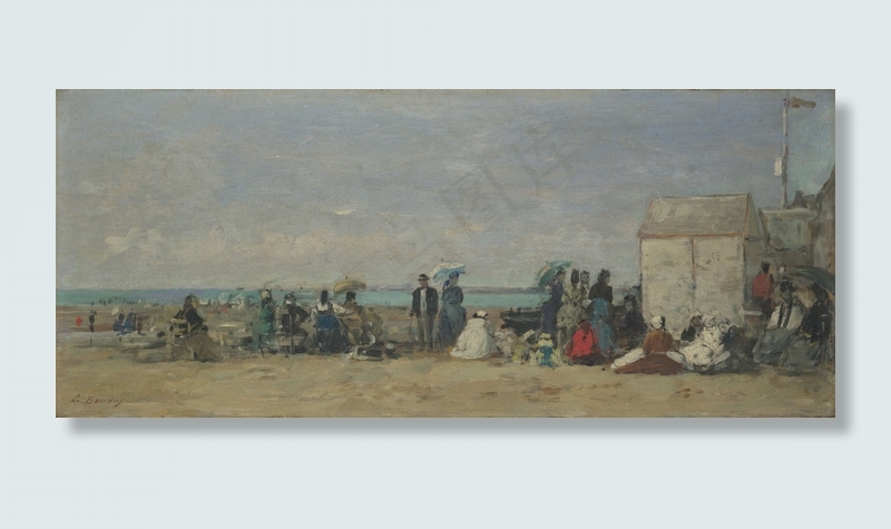 海滩的场景图片