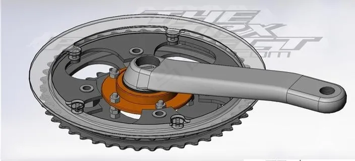 电动自行车的右曲柄44 / 44 ...
