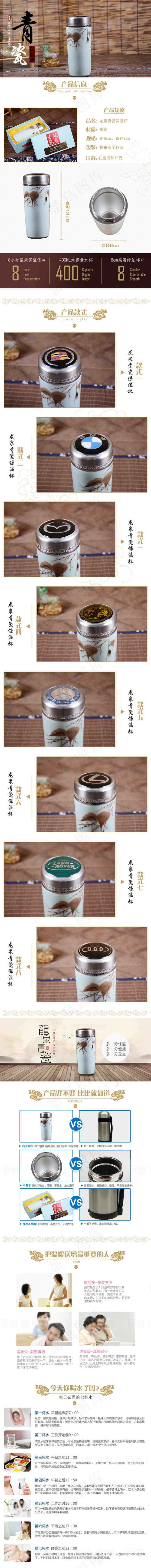 淘宝保温杯详情页psd源文件下载(750X7735(DPI:72))psd模版下载