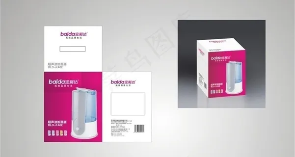 加湿器包装图片