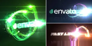 快速光标志logo演绎动画AE模版