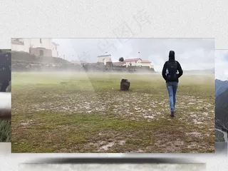 春游踏青背包客徒步旅行少数名族部落...