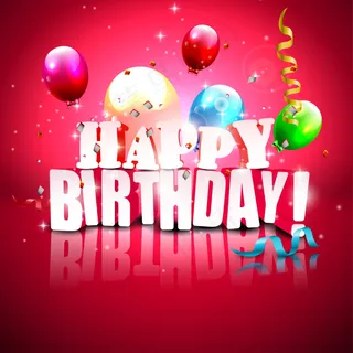 矢量 生日快乐素材