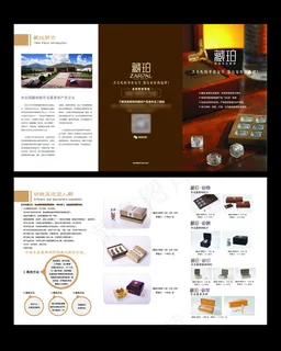 藏珀冬虫夏草健康保健品宣传单