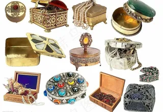 珠宝首饰盒psd素材图片