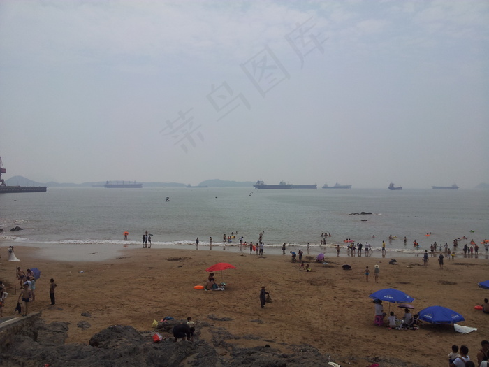龙门沙滩图片
