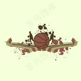 印花素材 CDR 矢量图 足...