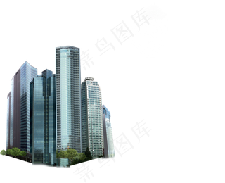 都市建筑建筑速写房子剪影素材