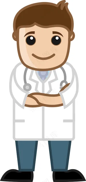医生办公室的卡通人物