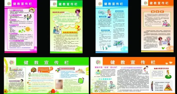健康教育宣传栏图片