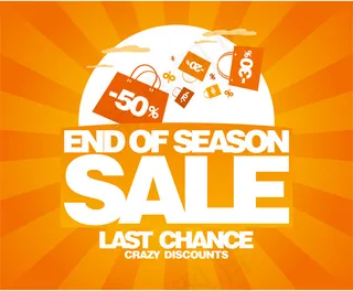 商场促销吊旗矢量素材-1