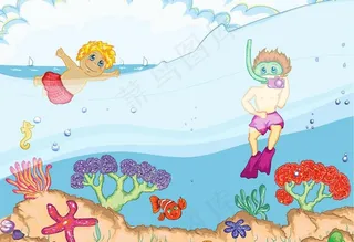 儿童梦想海底世界图片