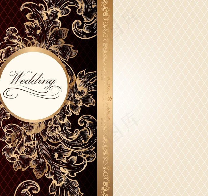 婚礼邀请卡图片